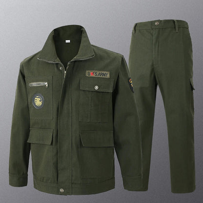 New Product Ruins Camouflage Overalls Suit Male Spring And Autumn Wear-resistant Dirt-resistant Tear-resistant Construction Site Good Vibrations