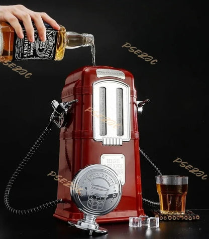 Household Retro Creative Large Capacity Impact Resistant and Pressure Resistant Plastic 2L Bar Double Gun Wine Disperser Tool Good Vibrations Adult Super Store