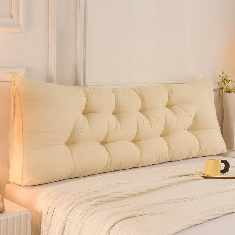 Bedroom Sofa Bedside Cushions Thickened Triangle Soft Bedside Backrest Bay Window Double Bed Pillow Cushions Tatami Triangle Good Vibrations