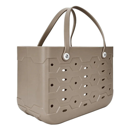 L/M/S multifunctional EVA tote bag, suitable for beach, swimming pool, gym and other occasions, suitable for both men and women Good Vibrations