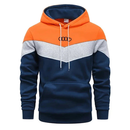 Men's Clothing Casual Sweatshirt Suit Sweatshirts for Men Daily Tricolor Hoodies Hot High Quality 2024 Sports Tracksuit Jogging Good Vibrations