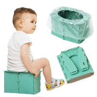 Portable Baby Boy WC Toilet Seat Baby Girl Pot Toilet Bowl Foldable Potty Training Pot Outdoor Travel Pots Child Seat Baby Potty Good Vibrations