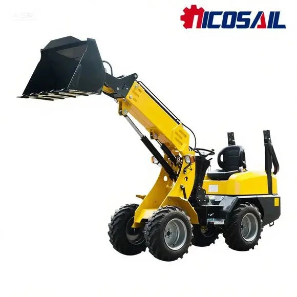 Mini Telescopic Front Wheel Loader Small Arm Earthmoving Machinery Factory Direct Customized Sales Good Vibrations