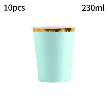 24pcs 7/9inch Pink Daisy Theme Disposable Tableware Flower Plate Napkin Straws Banner Birthday Party Baby Shower Wedding Decor Good Vibrations