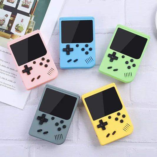 Retro Handheld Games Console Built-in 500 Video Games Portable Gaming Player with 3.0 Inch IPS Screen and Rechargeable Battery Good Vibrations