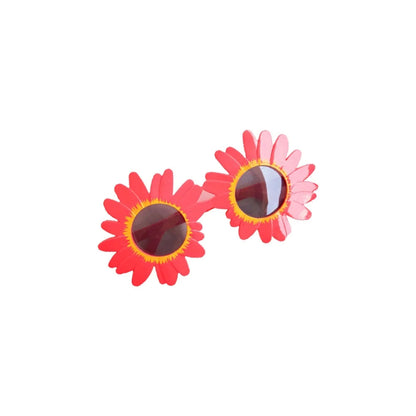 Sunflower Sunglasses Little Daisy Shape Sun Glasses Funny Party Decorative Eyeglasses Plastic Gathering Picnic Photography Props Good Vibrations