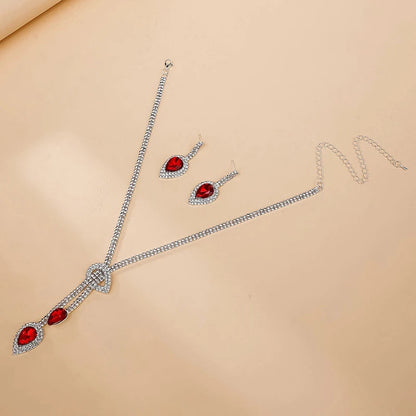 Fashion Necklace Earrings Set Dress Accessories Necklace Earrings Jewelry Set Wedding Dress Up Accessories Party Holiday Gift Good Vibrations Adult Super Store