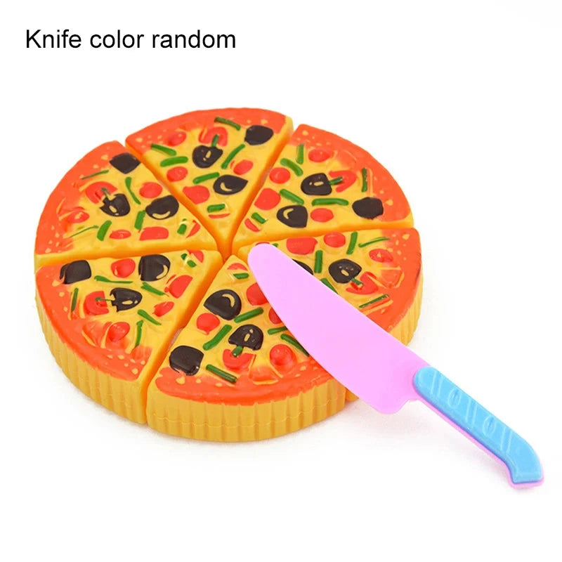 Children Pretend Goodies Play Simulated Kitchen Toys Plastic Cutting Food Kids Toy Object Cognition Boys Girl Birthday Gifts TMZ Good Vibrations