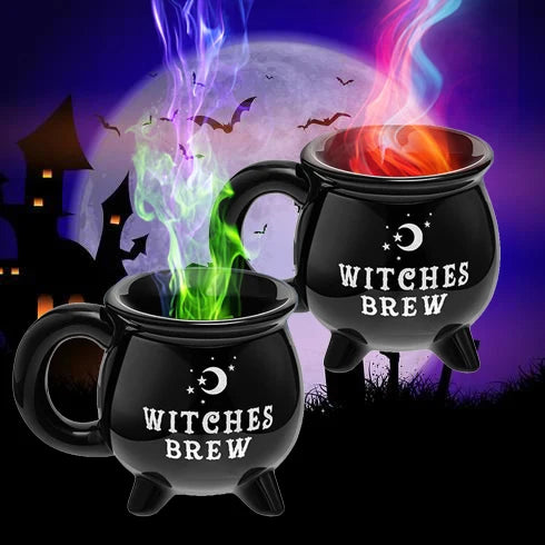 1pc, Witch Brew Coffee Mug, 350ml/ 11.8oz Ceramic Coffee Cups, Water Cups, Summer Winter Drinkware, Birthday Gifts Good Vibrations