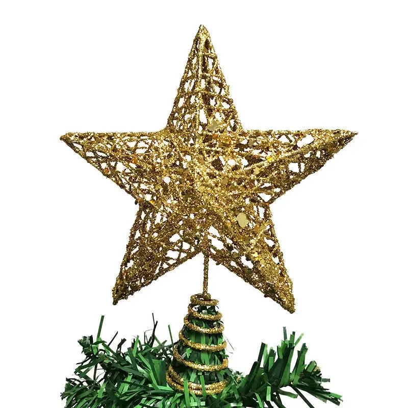 (1pcs/pack)15*20cm Gold And Silver Glitter Christmas Tree Children's Gift Decorations For Home Xmas Tree Ornaments Handmade DIY Good Vibrations