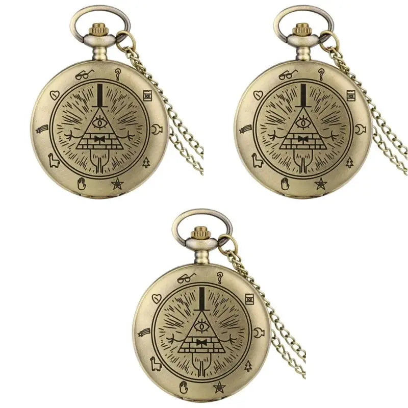 New Arrival! Women's Wristwatch with Gravity Password Pendant - Featuring Mysterious Triangle Devil Quartz from Overseas Eye. P Good Vibrations