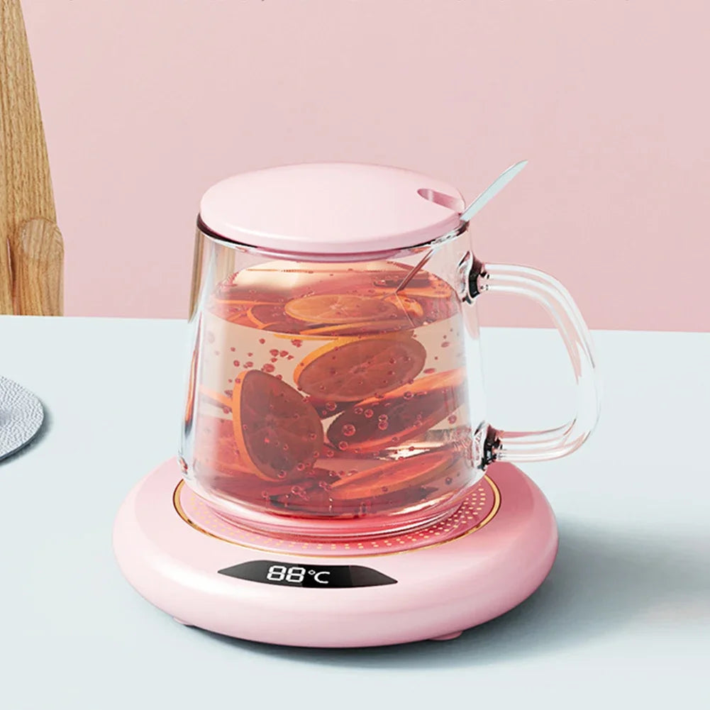 Electric Coffee Warmer USB Plug Coffee Mug Warmer 3 Temperature Setting Portable Cup Warmer for Heating Coffee Beverage Milk Tea Good Vibrations Adult Super Store