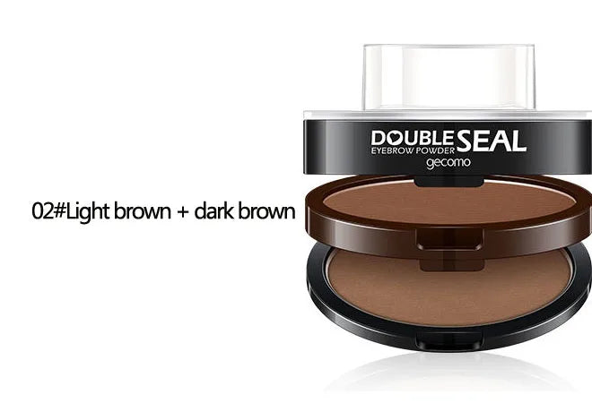 Eyebrow Shadow Set Eyebrow Powder Seal Waterproof Eyebrow Stamp Natural Shape Brow Stamp Powder Quick Makeup Kit Set Good Vibrations