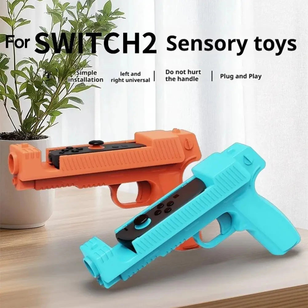 For Switch 2 Motion-Sensing Game Controller Shooting Game Stock for Switch 2 Accessories with Enhanced Gaming Experience Good Vibrations