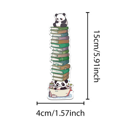30pcs Cartoon Cute Animals Bookmarks Reading Books Tagged Students Stationary Supplies DIY Aesthetic Bookmarks Creative Gifts Good Vibrations