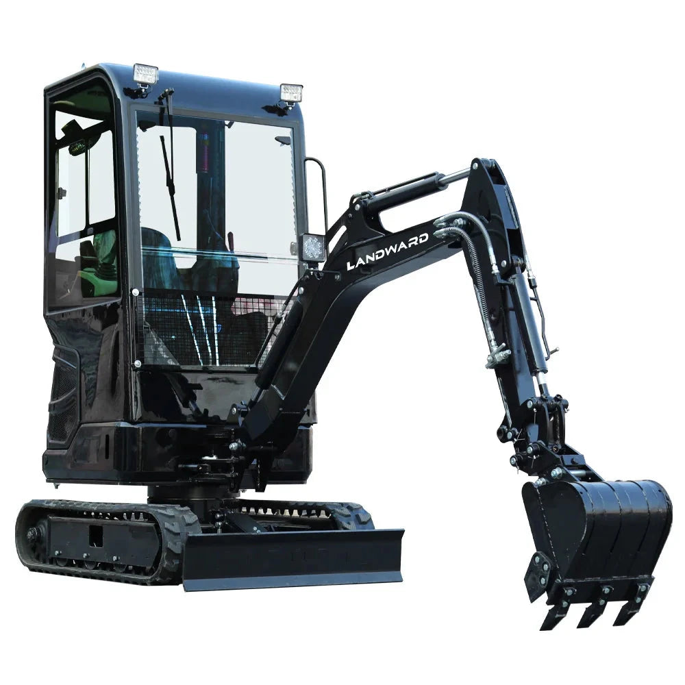 Agricultural customization 1.8 ton Mini Excavator 1Ton Micro Crawler Digger 1800kg Electric Hydraulic Small Excavators for sale Good Vibrations
