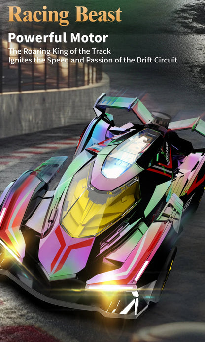 Rc Car 4Ch High-Speed Remote Control Drift Racing Car Electric Sportscar Toy Vehicle Model Toys for Boys Kids Birthday Gift Good Vibrations