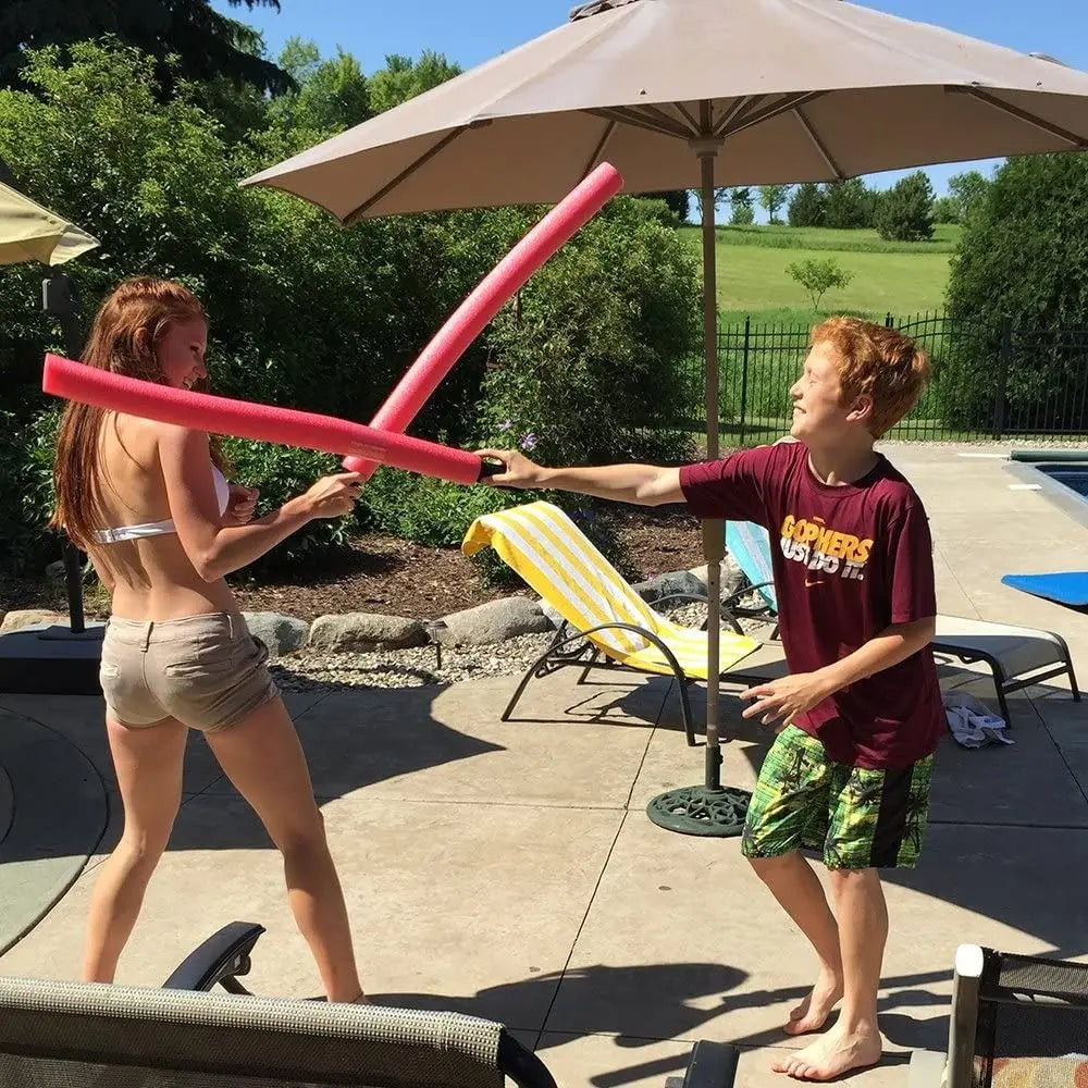 New Party Favors Pool Noodles Foam Light Saber Toy Foam Long Pool Noodle Stick Pool Backyard Toys Summer Outdoors Good Vibrations