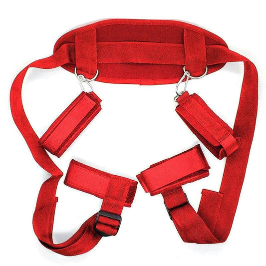 Sex Toys For Couples Flirting Adjustable Erotic Handcuffs Neck Ankle Bondage Harness Open BDSM Adult Games Restraints Chastity GOOD Vibrations