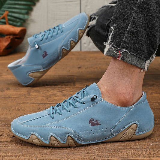 Shoes for Man Fashion Brand Loafers Soft Soled Comfortable Casual Walking Shoes Breathable Sports Tennis Outdoor Driving Shoes Good Vibrations