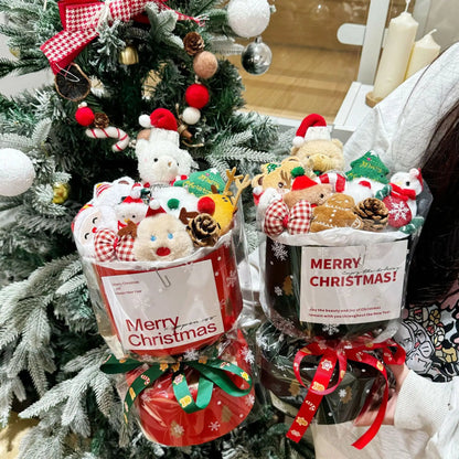 Christmas gift, finished teddy bear bouquet, birthday gift, gift for teacher, girlfriend, best friend, bouquet, souvenir Good Vibrations