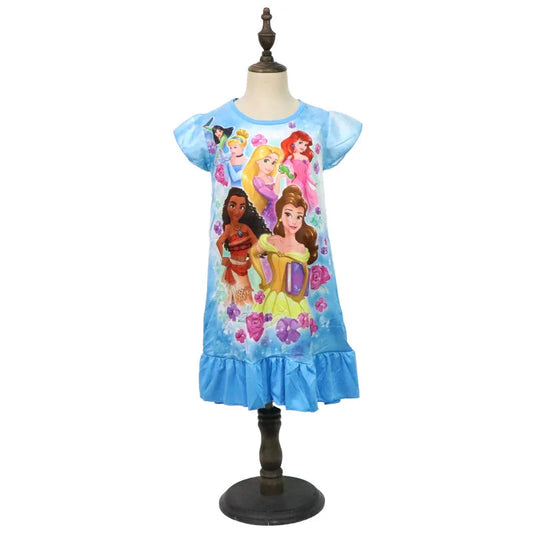 Girls' Dress New Summer Children's Clothing Children's and Girls' Home Clothing Snow White Good Vibrations