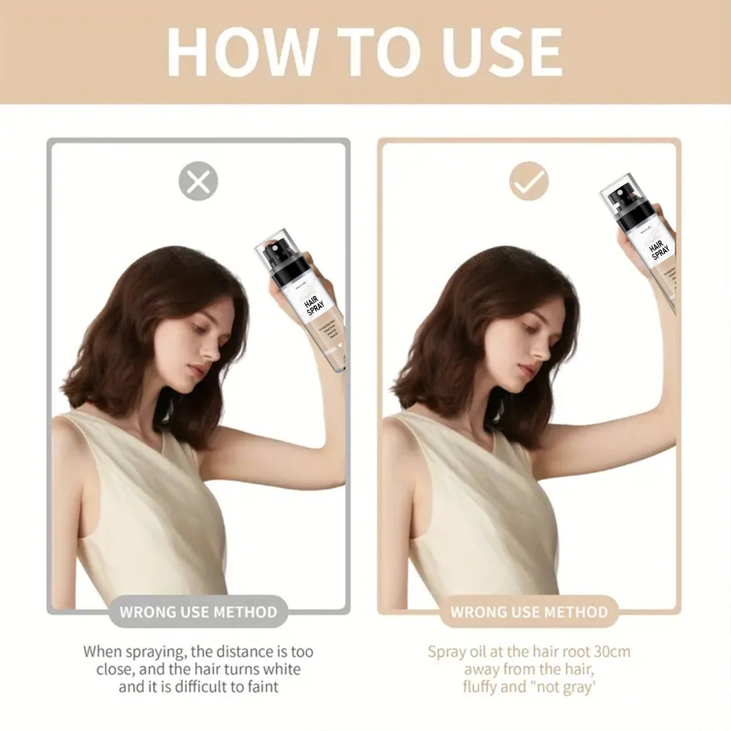 Texturizing Hair Spray - Contains Rice Protein, Moisturizing and Repairing Care, Amino Acids, Vitamin B5, Winter Hair Care Good Vibrations