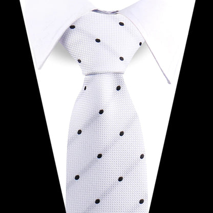 Elegant Ties For Men Fashion Item Necktie High Quality Classic Men Tie Suit Accessories Wedding Gifts Business Party Wholesale Good Vibrations