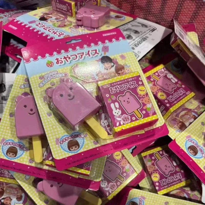 New Ice Cream Feeding Toys for Food Feeding, Role Play, Early Education,Strawberry Pudding Toy,Playing Houses Toys for Children Good Vibrations