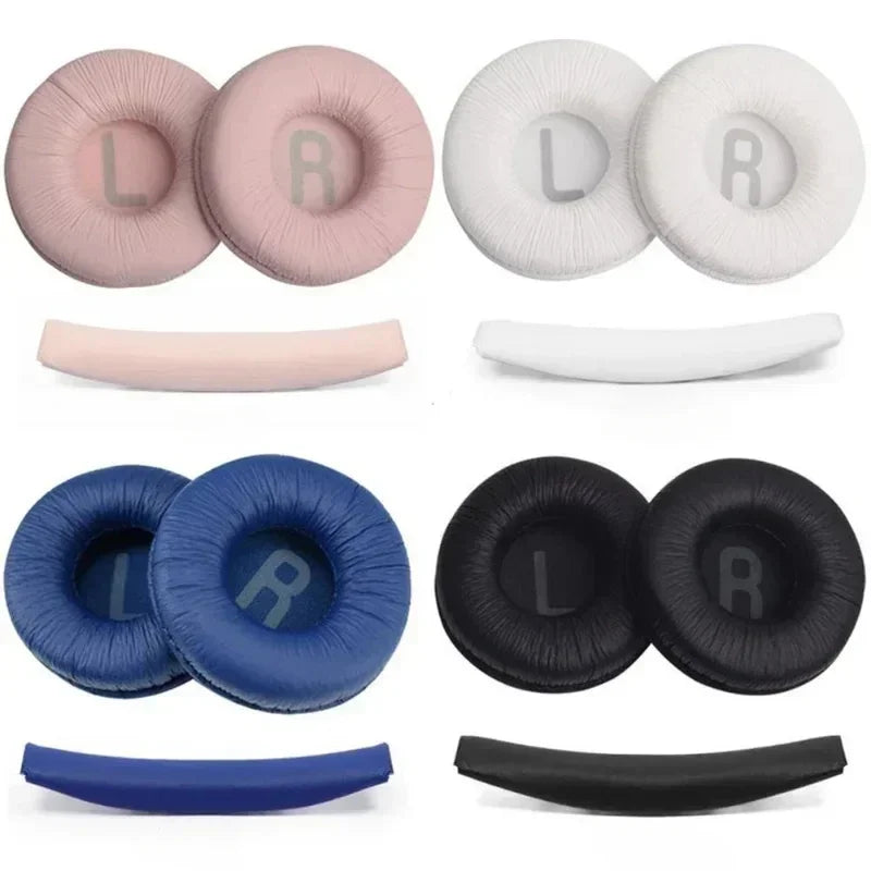Earpads Replacement Ear Cushions Pad Covers Top Headband For JBL Tune600BTNC T660NC T510BT T500BT T450BT Headphone Headset 70mm Good Vibrations