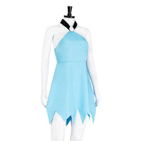 Womens Betty Rubble Cosplay Costume Flintstone Adult Costume Women Flintstone Betty Costume Party Caveman Costume Good Vibrations