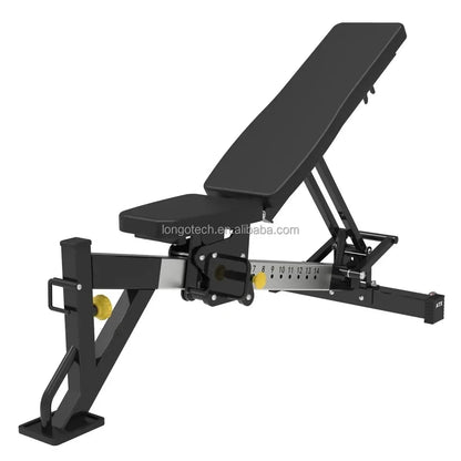 Fitness Gym Equipment Expandability Weightlifting Multi-Functional Incline Decline Flat Plate Loaded Weight Bench Press Good Vibrations