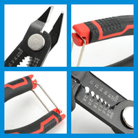 Wire Stripper Pliers Automatic Stripping Cutter Cable Wire Crimping Electrician Repair Tools Wire Stripper Tool hand tools Good Vibrations