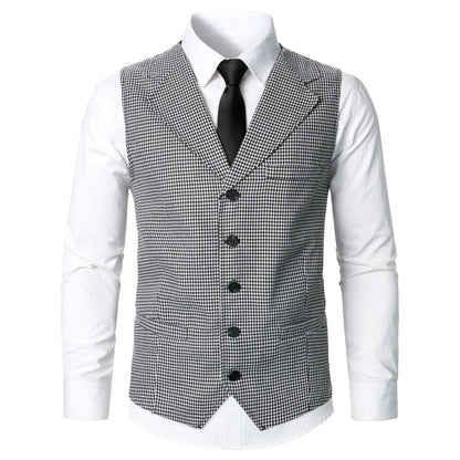 Men Suit Vest Coat Stripe Fabric Open Button Design Classic Design Causal  Business Fashion Slim Fit Men Suit Good Vibrations