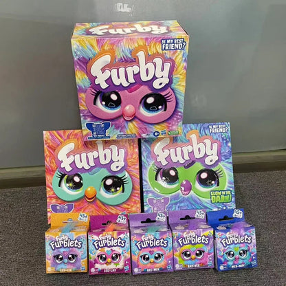 Children'S M Treasure Furby Phoebe Elf Fashion Doll Pet Children'S Mini Edition Electronic Spirit Intelligent Sound And Light Good Vibrations