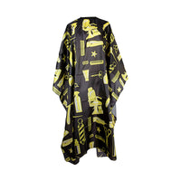 Hairdresser Aprons Haircut Capes Barbershop Shaving Aprons Hairdresser Shawls Professional Accessories for Hairdressers Good Vibrations