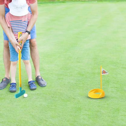 Mini Putter Golf Club Toy Funny Sports Golf Clubs Set Parent Child Educational Activities Outdoor Sports Game Toy Good Vibrations