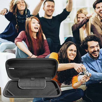 Slim Travel Carrying Case for 2025 Switch 2 Accessories, Waterproof EVA Hard Shell Protective Storage Hand Bag NS 2 Good Vibrations