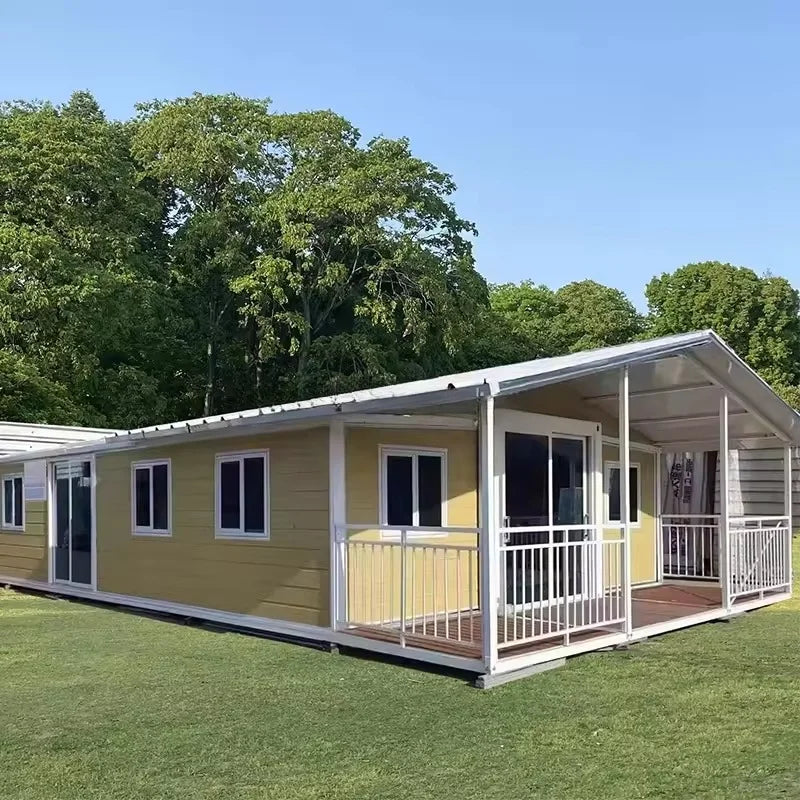 20ft 40ft Expandable Granny Flat Prefabricated Portable Container House Tiny House Prefabricated Foldable Container House Good Vibrations
