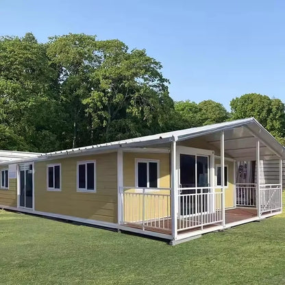 20ft 40ft Expandable Granny Flat Prefabricated Portable Container House Tiny House Prefabricated Foldable Container House Good Vibrations