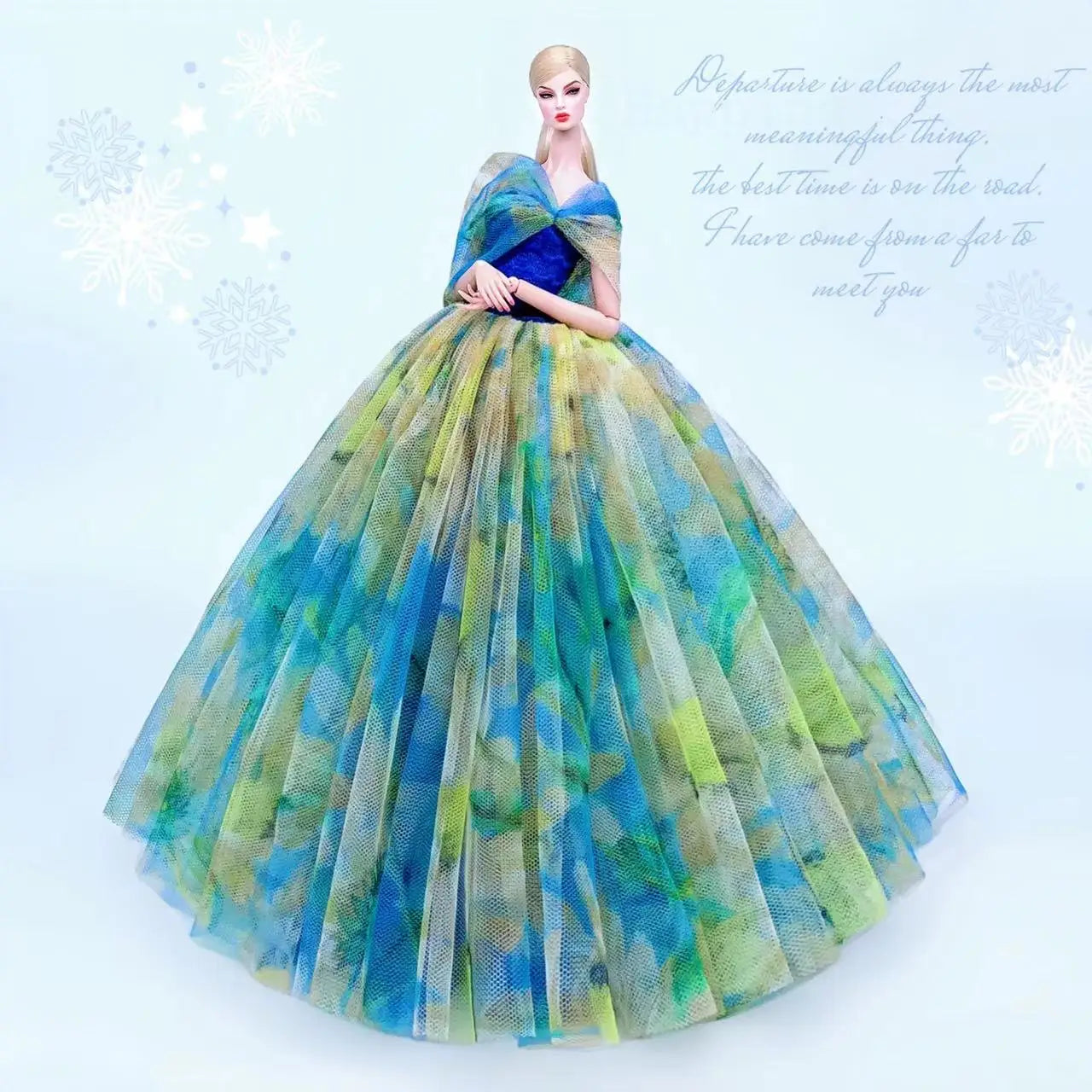 fashion for barbie elegant lady wedding dress for 30cm doll clothes princesa for bjd 1/6 dress long dress accessories Good Vibrations