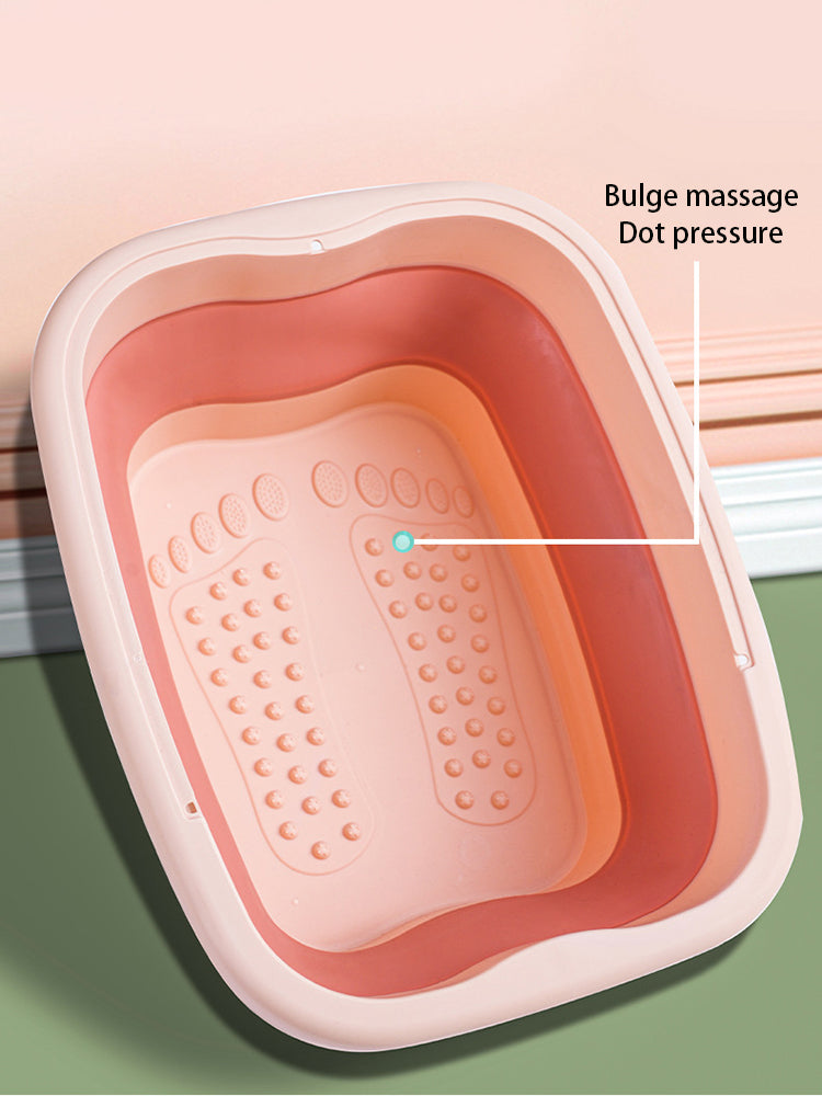 Foldable Footbath Massage Bucket Soaking Bucket Folding Basin Spa Foot Bath Bucket Household Sauna Bathtub Pedicure Bath Bathtub Good Vibrations Adult Super Store