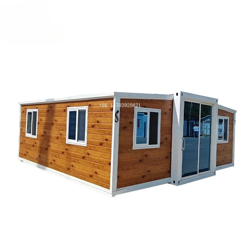 20Ft Australia Modern Granny Flat 2 Bedroom Luxury Predfabricated Container Homes Tiny House Expandable Container House Good Vibrations