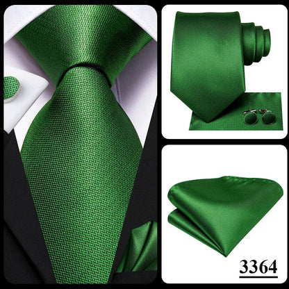 Hi-Tie 8.5cm Business Black Solid Paisley 100% Silk Men's Tie Neck Strip Ties for Men Formal Luxury Wedding Neckties Gravatas Good Vibrations