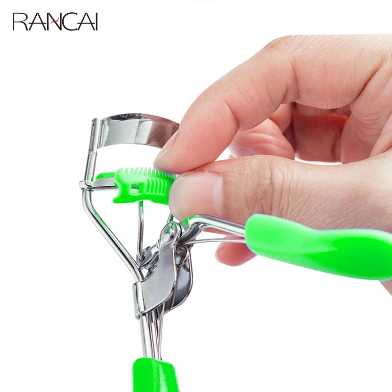 1pcs Eyelash Curler Make-up for women Beauty makeup tools Cosmetics Lady Eye Lashes Curling With Comb Clip Eyelashes Tool Good Vibrations