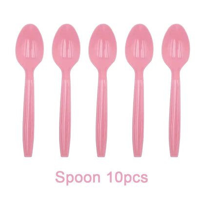 Girl Surprise Theme Backdrop Cute Shiny Doll Birthday Party Decoration Pink Latex Balloon Disposable Tableware Plate Cake Topper Good Vibrations