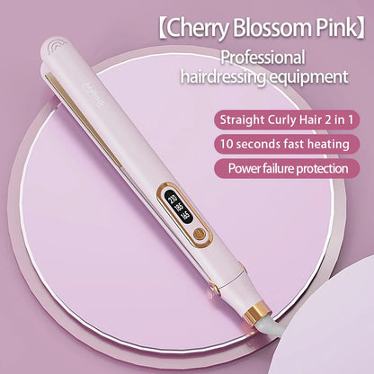 Professional Hair Straightener For Xiaomi Hot Comb Hair Style Tool Fast Heating Hair Iron Curler 2 in 1 Hairdressing Appliance Good Vibrations