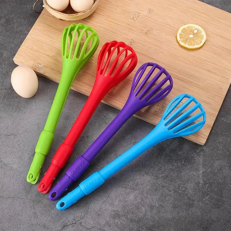 Kitchen Gadgets Multifunctional Egg Beater Egg Milk Whisk Pasta Tongs Food Clips Mixer Manual Stirrer Kitchen Cream Bake Tool Good Vibrations