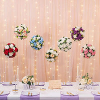 Artificial Flowers Silk Rose Flowers for Wedding Centerpiece Party Birthday Anniversary Floral Arrangement Flower Ball Decor Good Vibrations