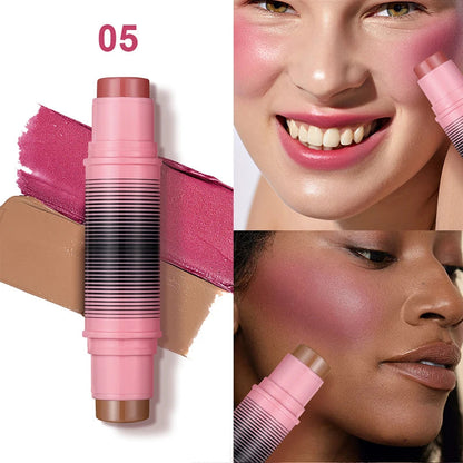 Blush and contour multi-purpose stick. Simplify your daily makeup routine. Each duo of powder blushes will enhance your look Good Vibrations